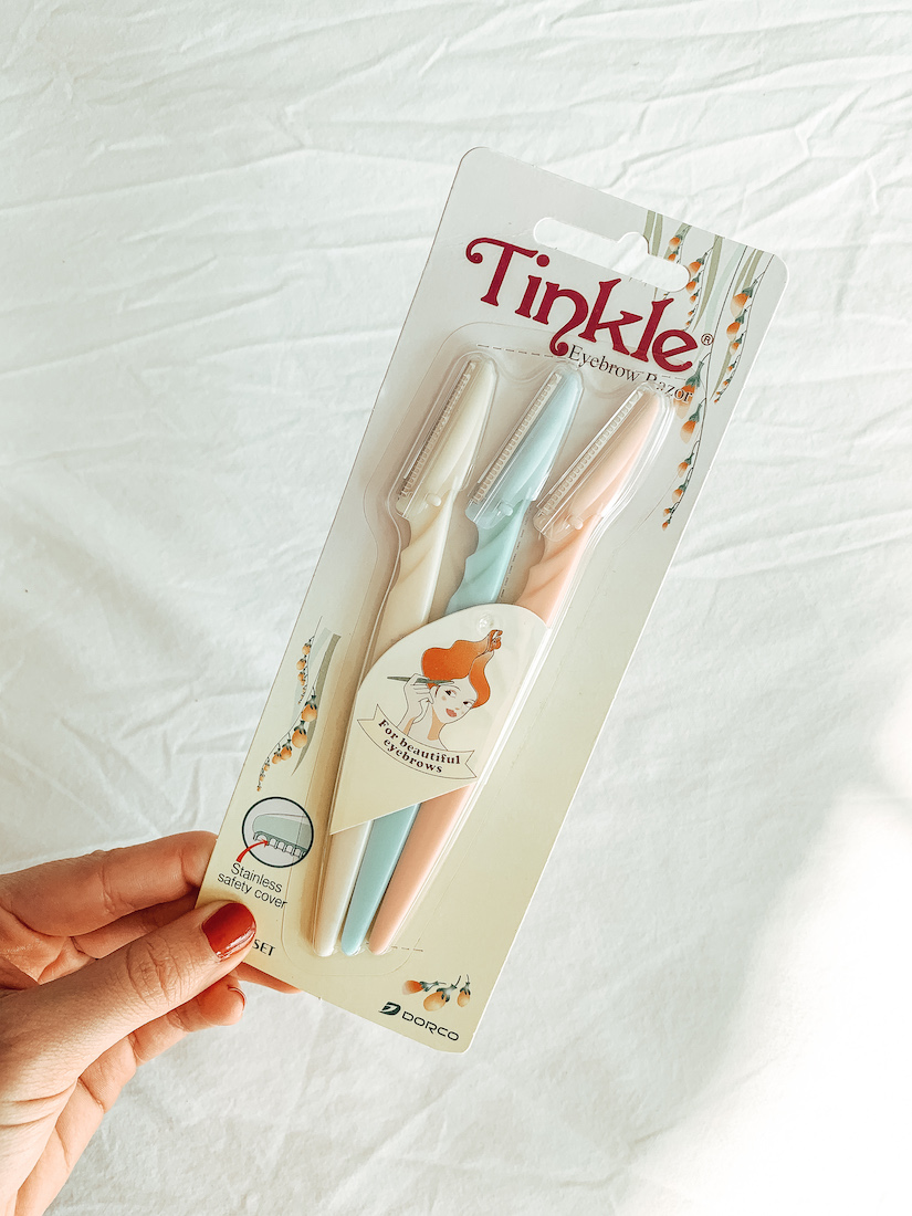 Tinkle Razors DIY Dermaplaning clean beauty products under $10 