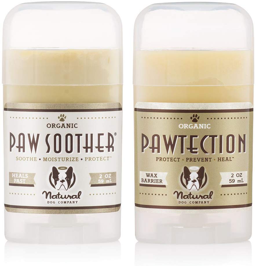 natural dog company paw soother and pawtection dog mom guide