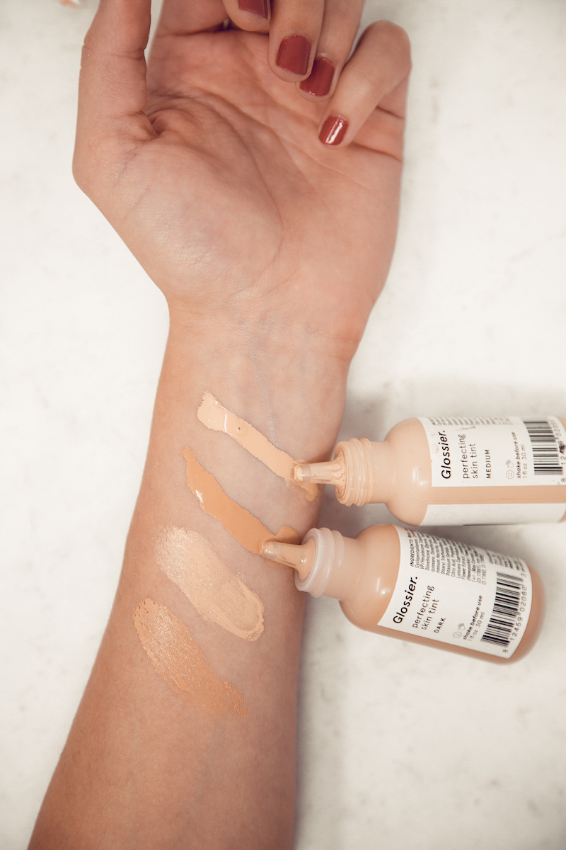 Glossier Perfecting Skin Tint And Stretch Concealer Review 5482