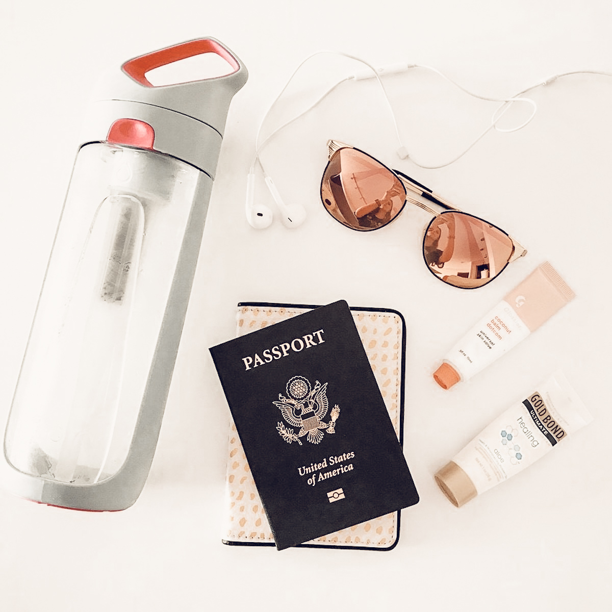 Travel must haves KOR water bottle