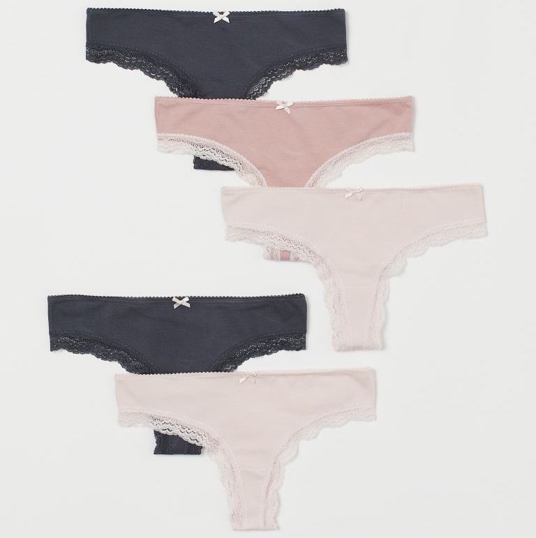 H&M MAMA 5-pack Hipster Briefs