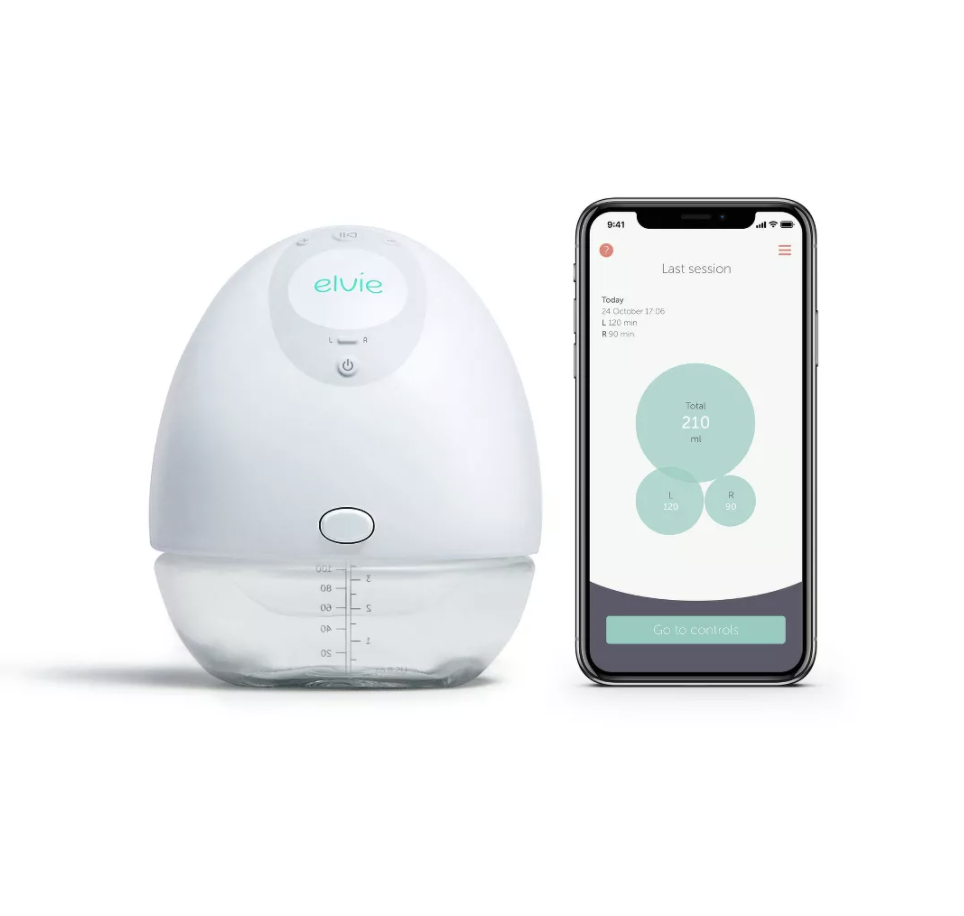 Elvie Curve Wearable Silicone Breast Pump : Target