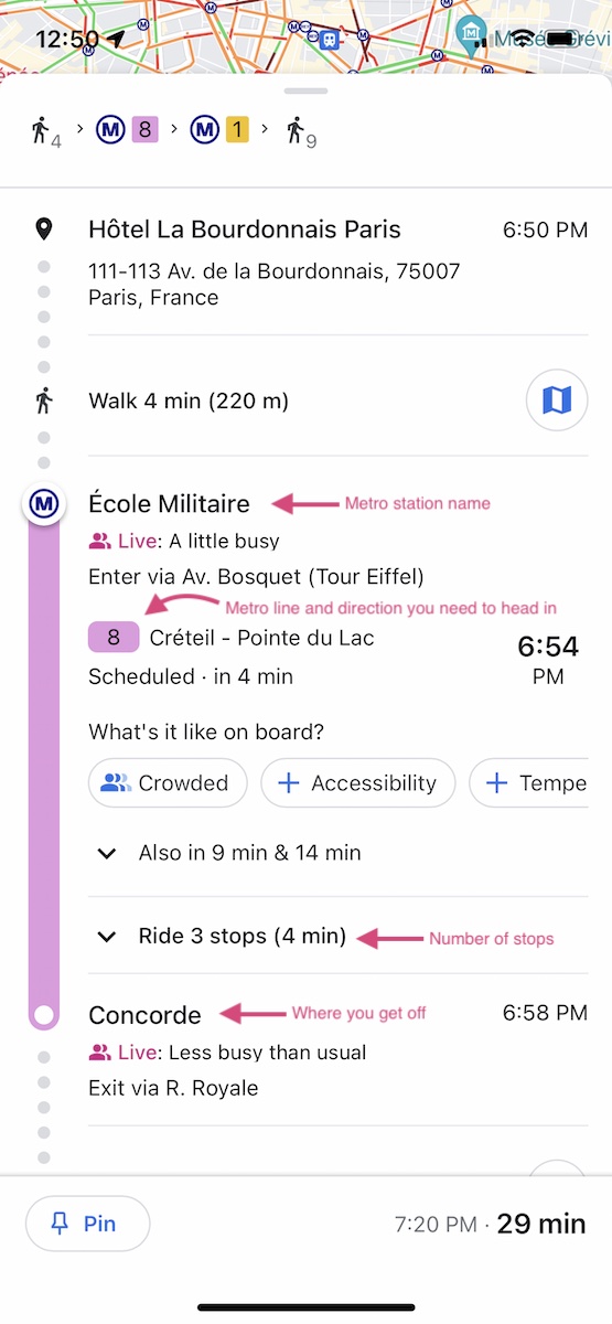 how to use the metro in Paris